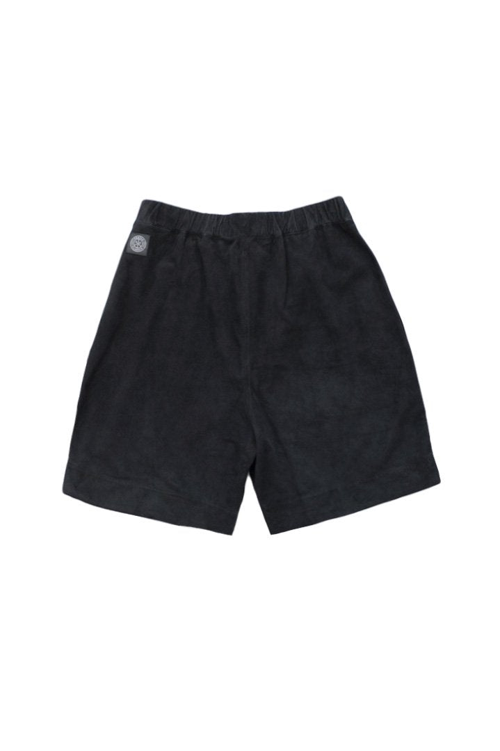 Porter Classic - GOAT SUEDE SHORTS - BLACK