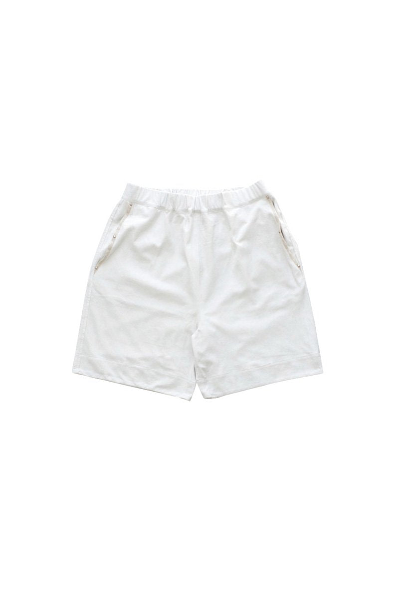 Porter Classic ★★★ - GOAT SUEDE SHORTS WHITE - KANAZAWA EXCLUSIVE