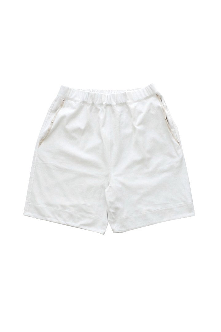 Porter Classic ★★★ - GOAT SUEDE SHORTS WHITE - KANAZAWA EXCLUSIVE