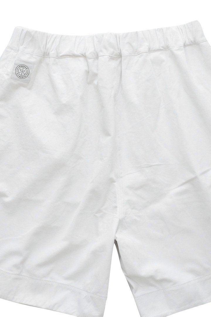 Porter Classic ★★★ - GOAT SUEDE SHORTS WHITE - KANAZAWA EXCLUSIVE