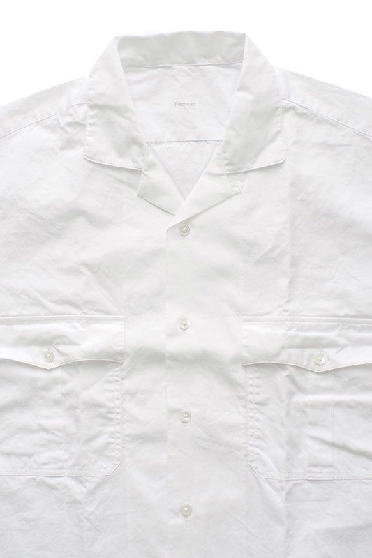 Porter Classic - KEROUAC SHIRT - WHITE