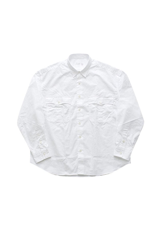 Porter Classic - ROLL UP SHIRT - WHITE