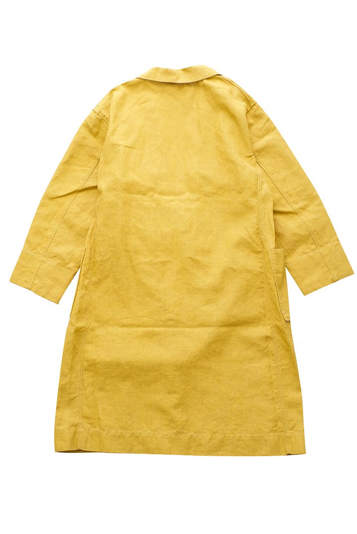 OLD JOE ★★★ - EXCLUSIVE SHAWL COLLAR WRAPPED CHORE COAT - YELLOW CANVAS