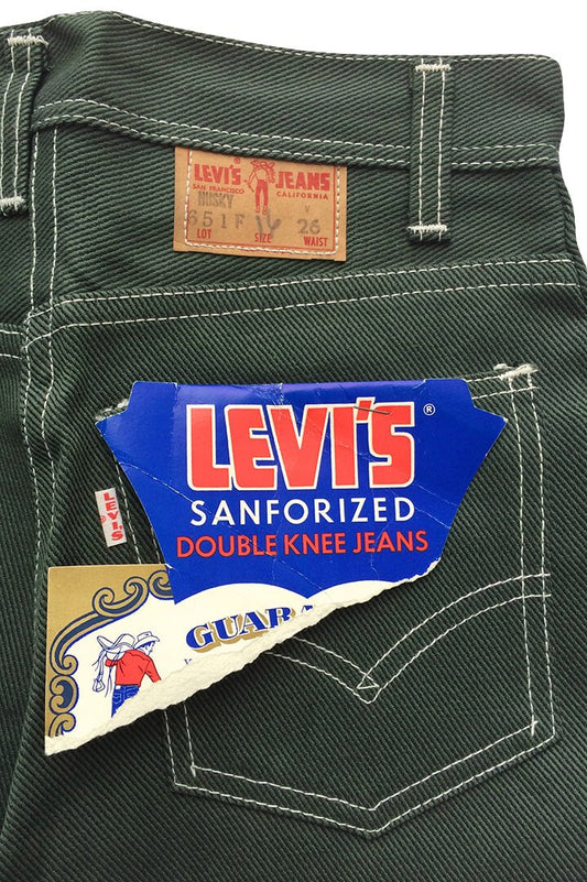 1960's~70s LEVI'S BOYS BIG-E JEANS DEADSTOCK COLLECTION - 009