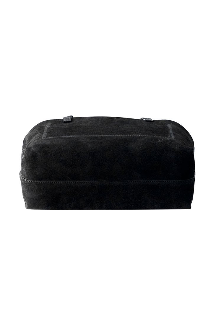 OLD JOE ★★★ EXCLUSIVE - OILED LEATHER MINI TOOL BAG - BLACK ROUGHOUT