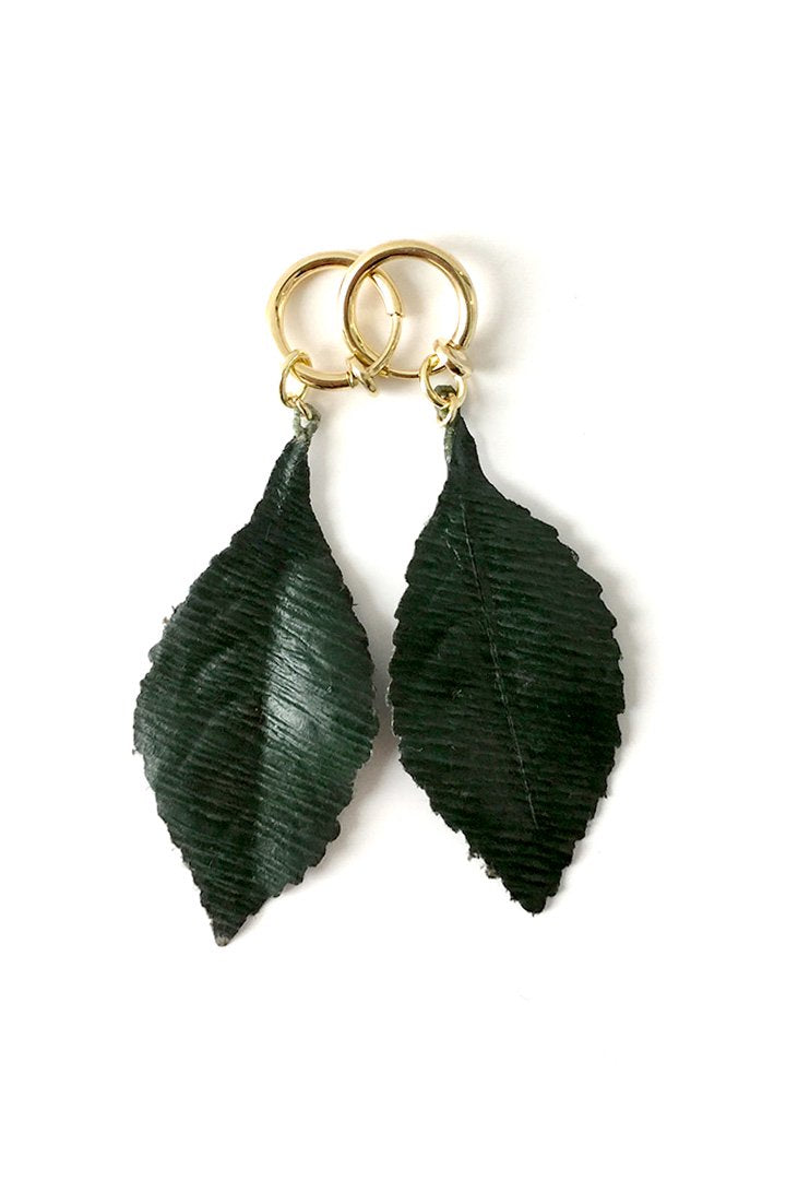 MERCERIE GRAIN D’AILE - LEAF EARRINGS