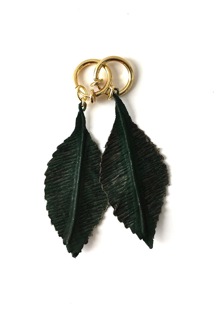 MERCERIE GRAIN D’AILE - LEAF EARRINGS