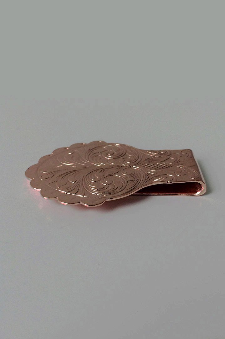 OLD JOE & Co★★★ EXCLUSIVE - MONEY CLIP “PERMANENT MASSIVE” - ROSE GOLD COATING