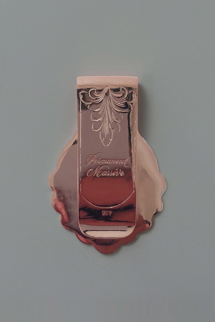 OLD JOE & Co★★★ EXCLUSIVE - MONEY CLIP “PERMANENT MASSIVE” - ROSE GOLD COATING