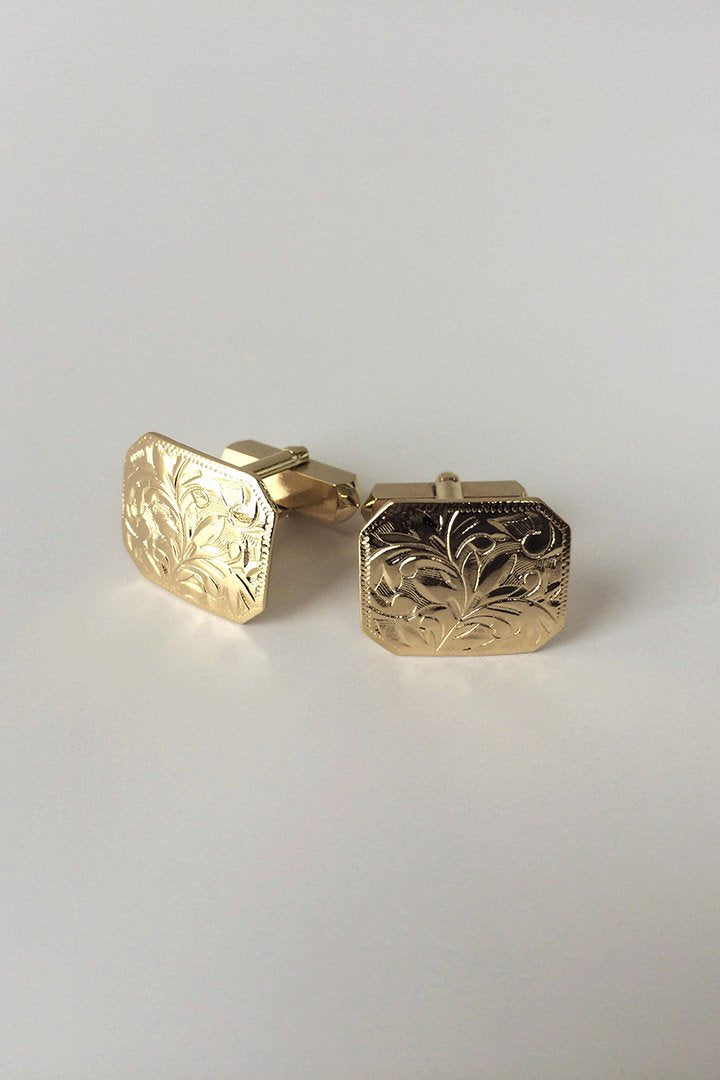 OLD JOE & Co★★★ EXCLUSIVE - CUFFLINKS “THE BOSS” - GOLD COATING