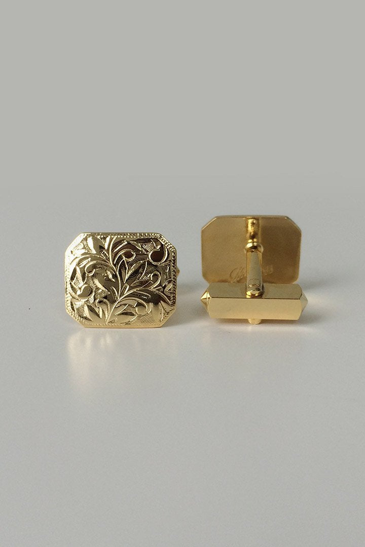 OLD JOE & Co★★★ EXCLUSIVE - CUFFLINKS “THE BOSS” - GOLD COATING