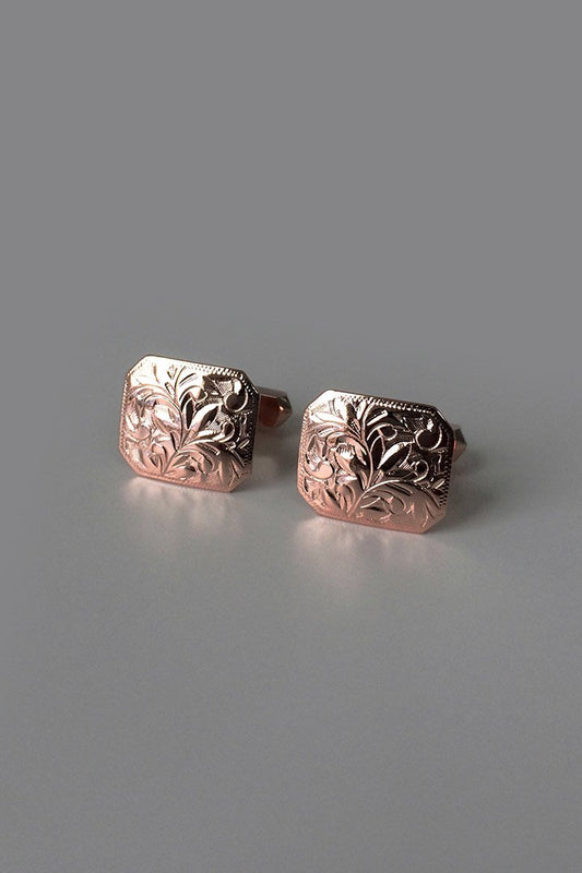 OLD JOE & Co★★★ EXCLUSIVE - CUFFLINKS “THE BOSS” - ROSE GOLD COATING