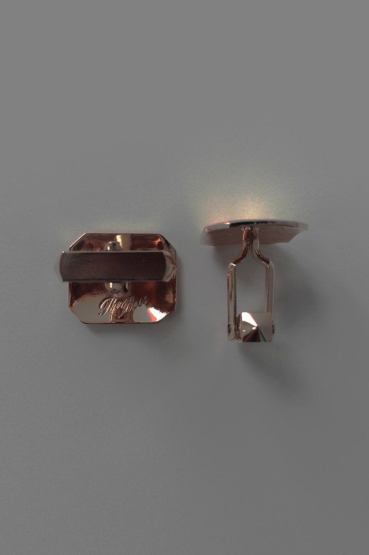 OLD JOE & Co★★★ EXCLUSIVE - CUFFLINKS “THE BOSS” - ROSE GOLD COATING