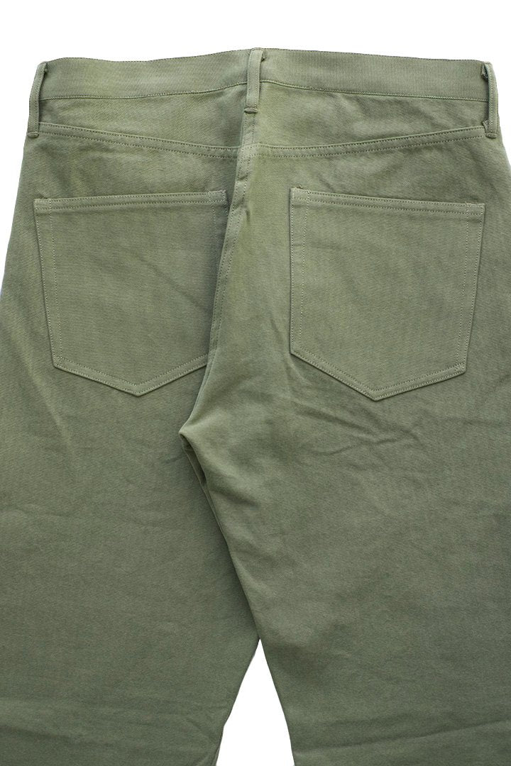 OLD JOE ★★★ - EXCLUSIVE SUMMER FIVE POCKET TAPERED JEANS "980" - OLIVE