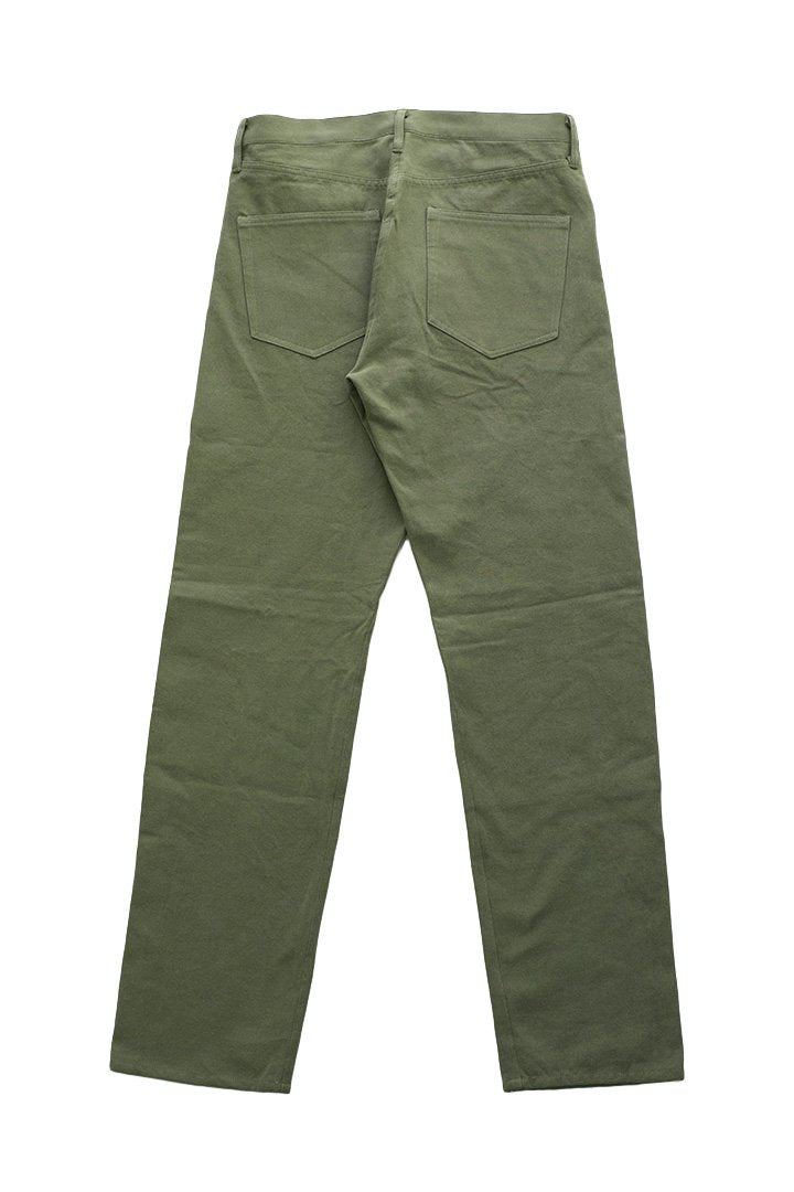 OLD JOE ★★★ - EXCLUSIVE SUMMER FIVE POCKET TAPERED JEANS "980" - OLIVE