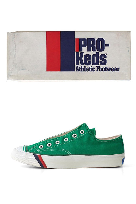 1970's DEAD STOCK PRO KEDS ROYAL LO-CUT - GREEN - 2