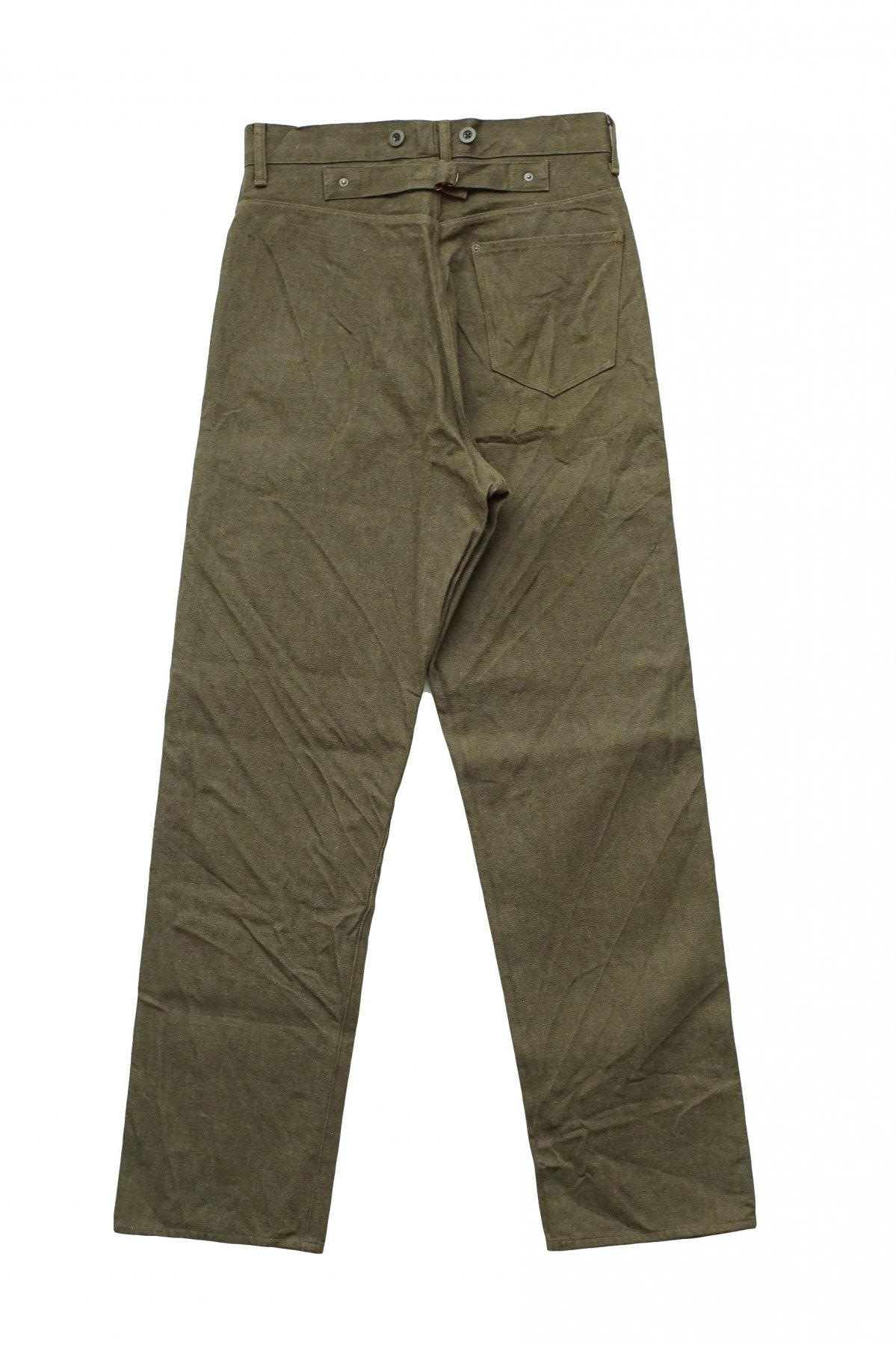 Nigel Cabourn - 4 POCKET JEANS (12oz) - OLIVE