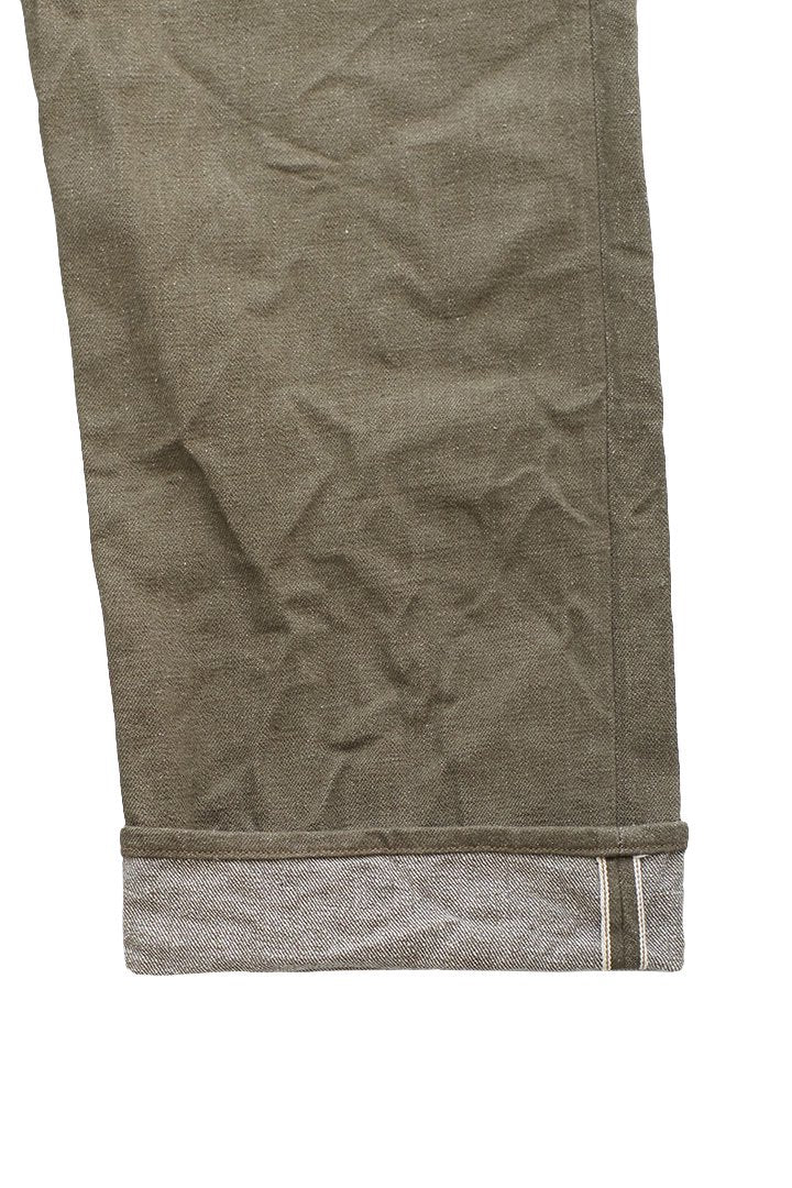 Nigel Cabourn - 4 POCKET JEANS (12oz) - OLIVE