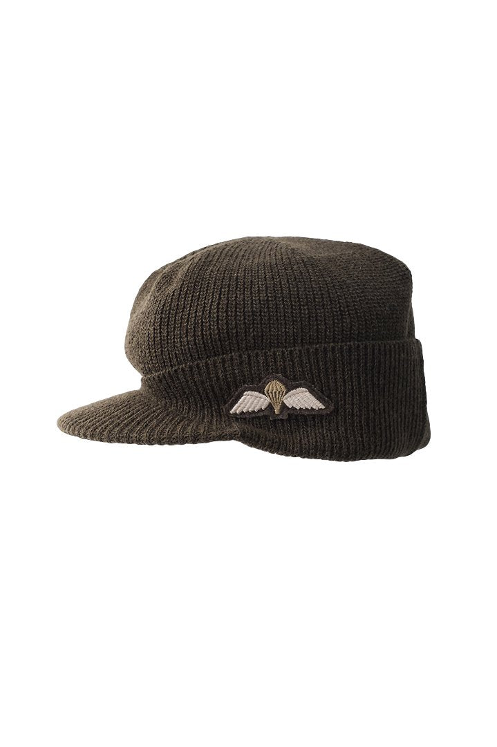 Nigel Cabourn - M-1941 WOOL CAP - DARK OLIVE