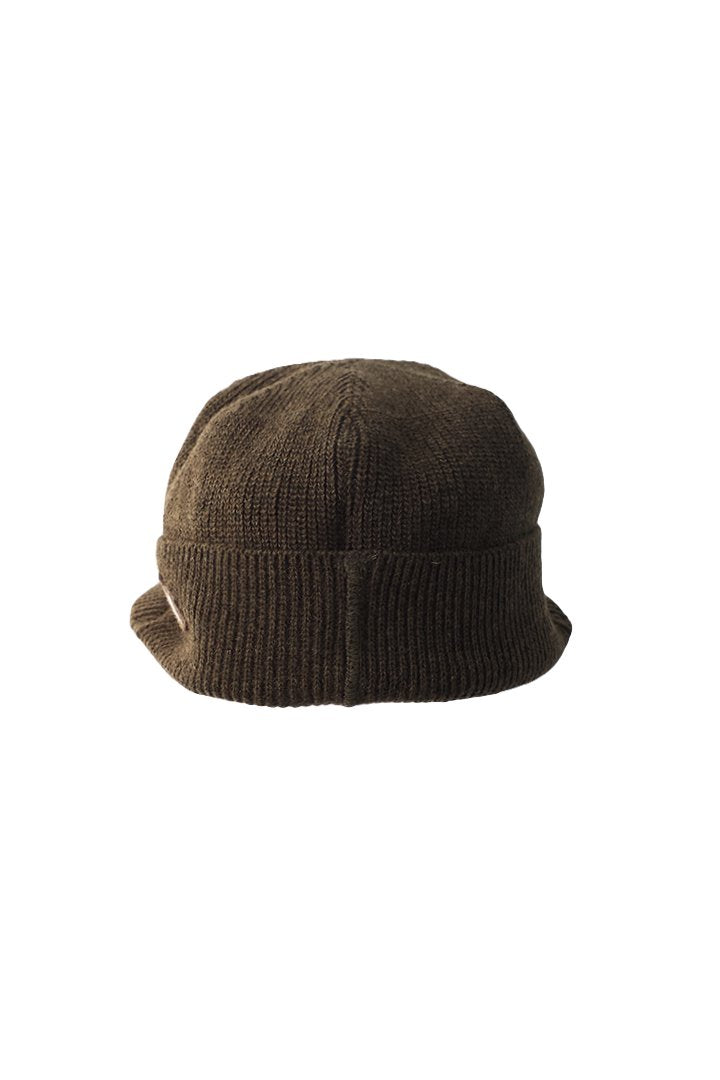 Nigel Cabourn - M-1941 WOOL CAP - DARK OLIVE