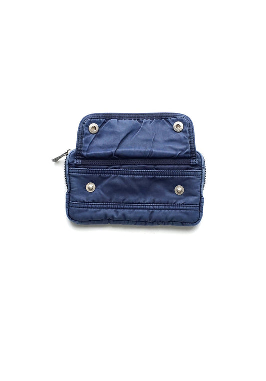 Porter Classic - SUPER NYLON WALLET POUCH - INDIGO BLUE