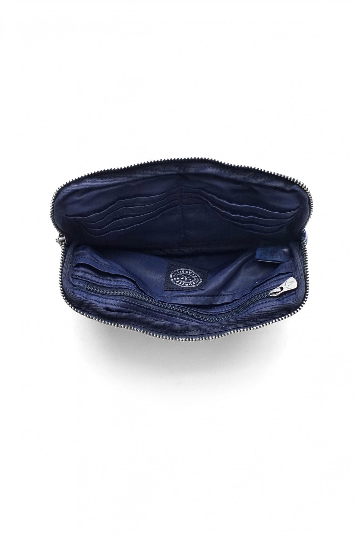 Porter Classic - SUPER NYLON WALLET POUCH - INDIGO BLUE