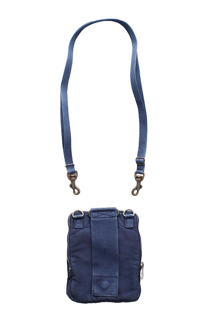 Porter Classic - SUPER NYLON MULTI POUCH - INDIGO BLUE