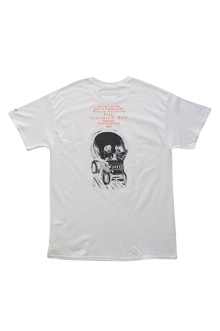 BILLBOARD - PRINT T-SHIRTS "DUFF SKULL" - WHITE