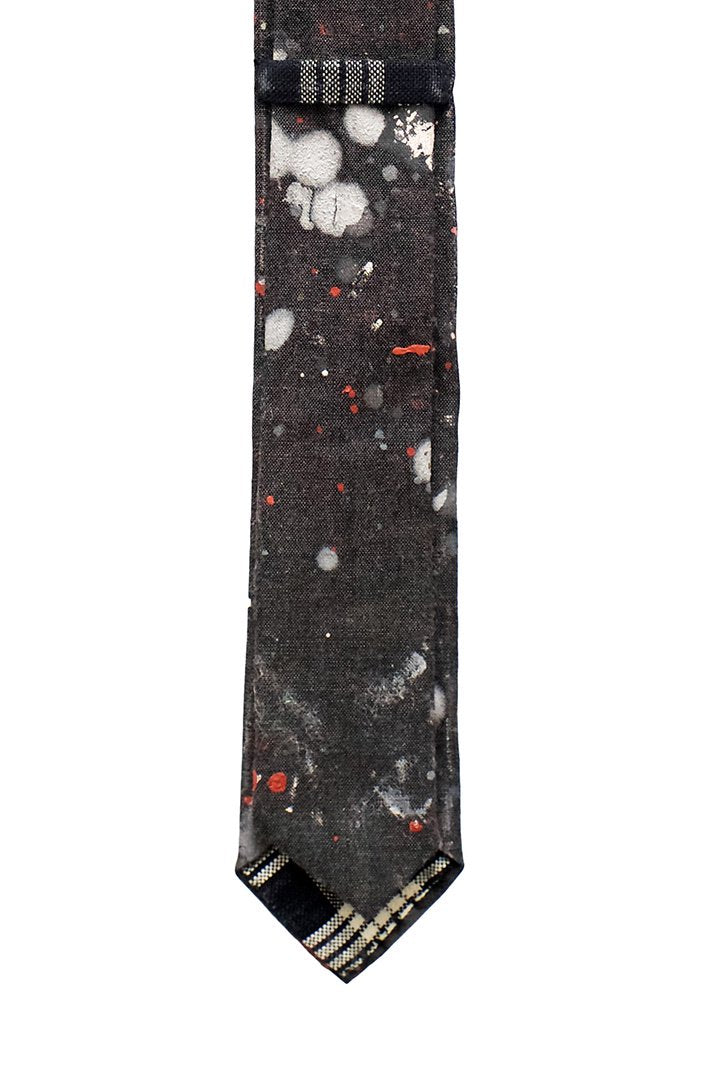 Porter Classic - HAND WORK NECKTIE - BLACK