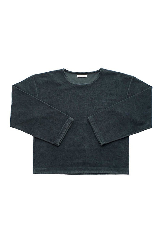 OLD JOE ★★★ - EXCLUSIVE PILE CUT OFF NECK PULLOVER - FORESTA