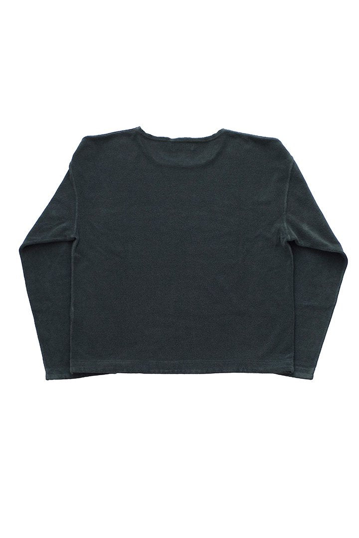 OLD JOE ★★★ - EXCLUSIVE PILE CUT OFF NECK PULLOVER - FORESTA