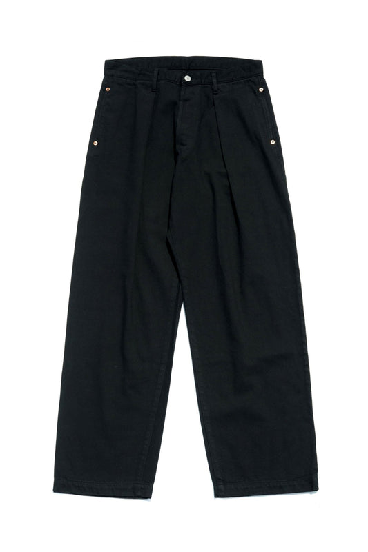 JOSWICK NEW YORK - PREATED DENIM collors - BLACK