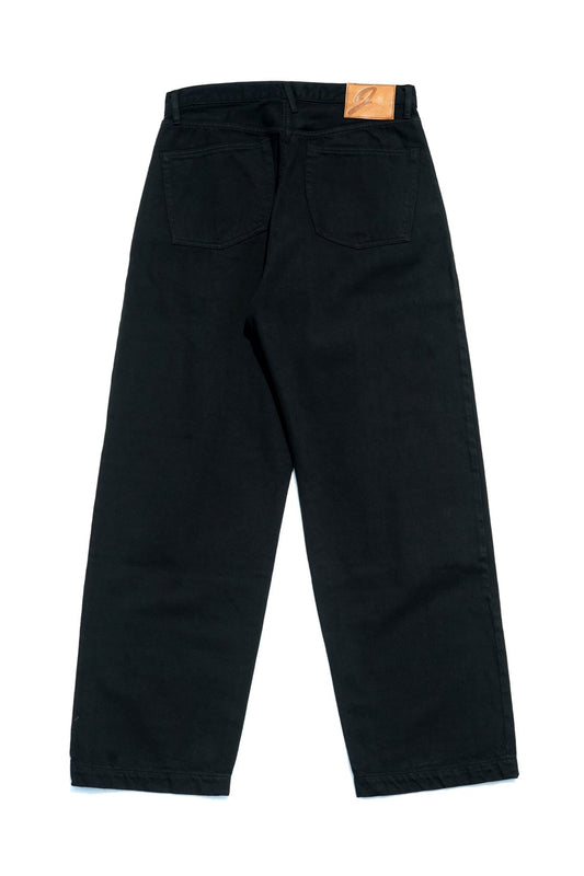 JOSWICK NEW YORK - PREATED DENIM collors - BLACK