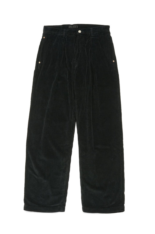 JOSWICK NEW YORK - PREATED DENIM CORDUROY collors - BLACK