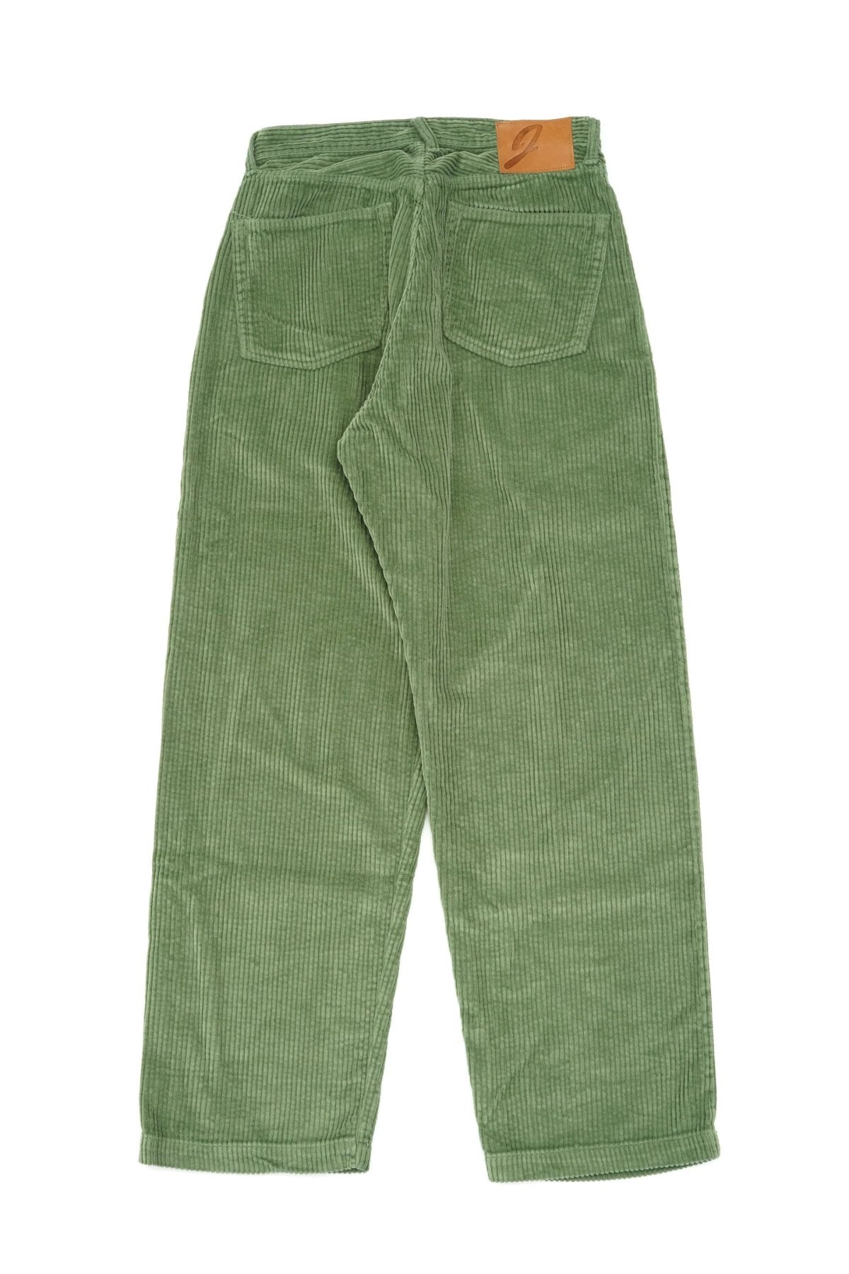 JOSWICK NEW YORK - PREATED DENIM CORDUROY collors - GREEN