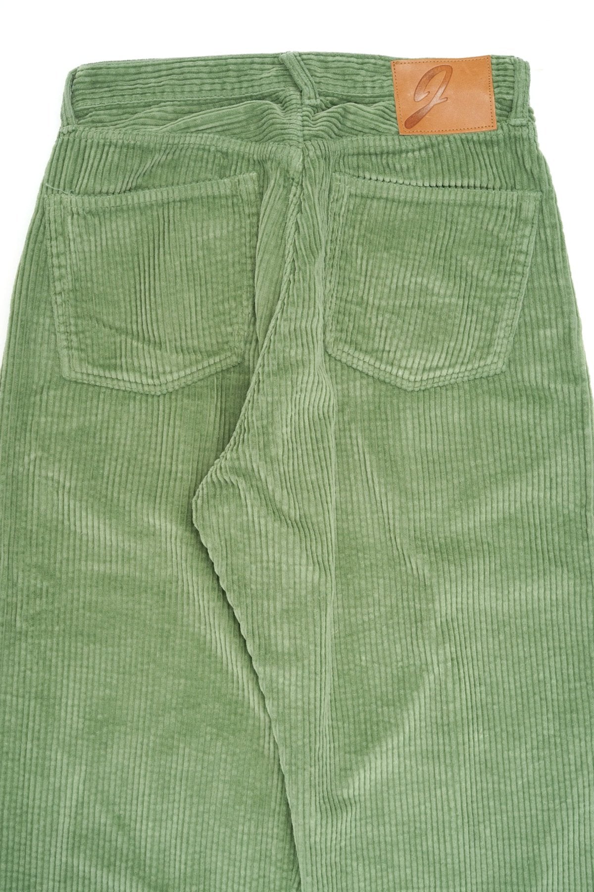 JOSWICK NEW YORK - PREATED DENIM CORDUROY collors - GREEN