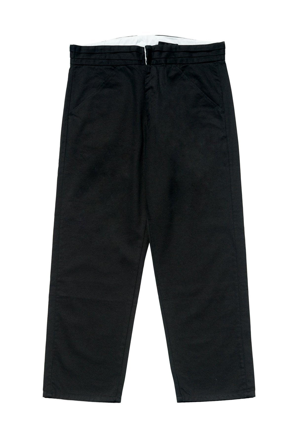 JOSWICK NEW YORK - PINTACK PANTS - BLACK