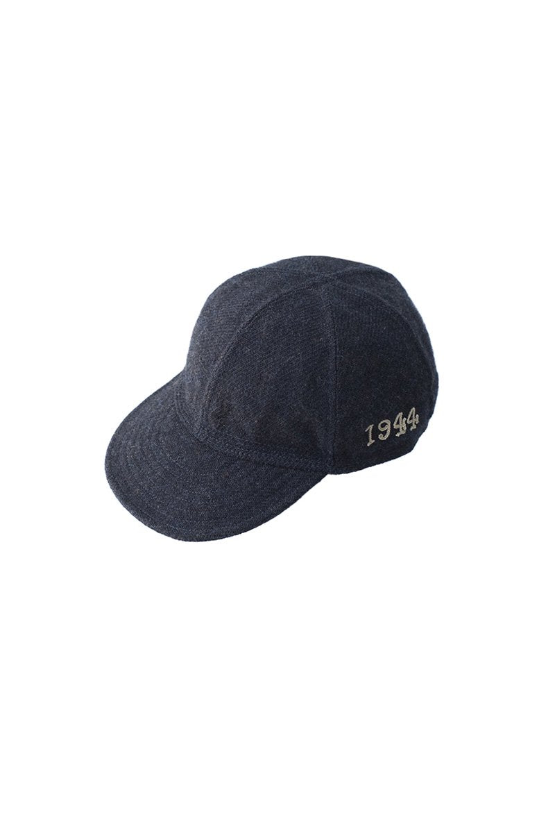 Nigel Cabourn - WASHABLE WOOL CAP - NAVY