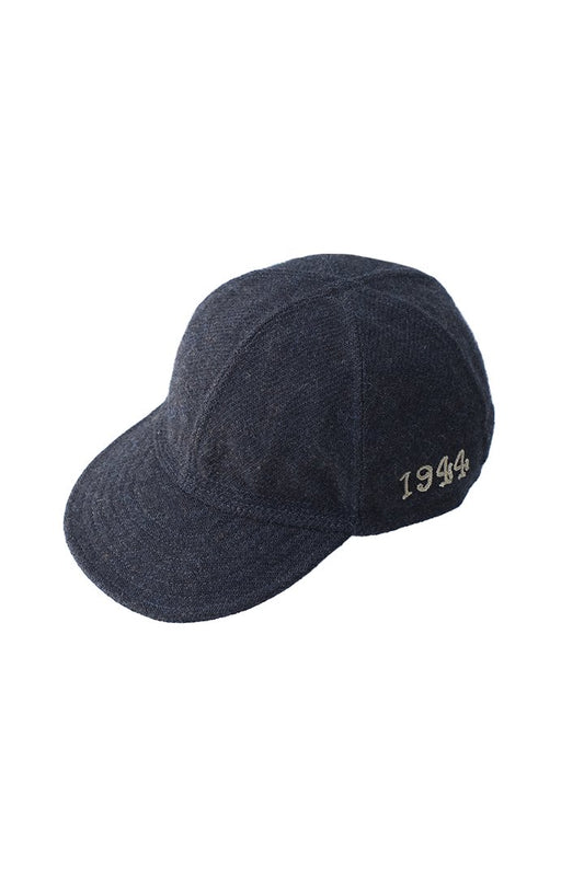 Nigel Cabourn - WASHABLE WOOL CAP - NAVY