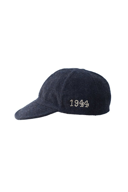 Nigel Cabourn - WASHABLE WOOL CAP - NAVY