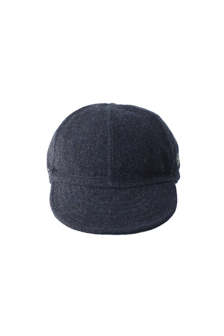 Nigel Cabourn - WASHABLE WOOL CAP - NAVY