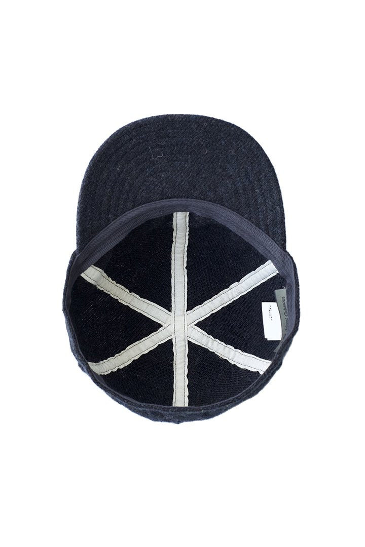 Nigel Cabourn - WASHABLE WOOL CAP - NAVY