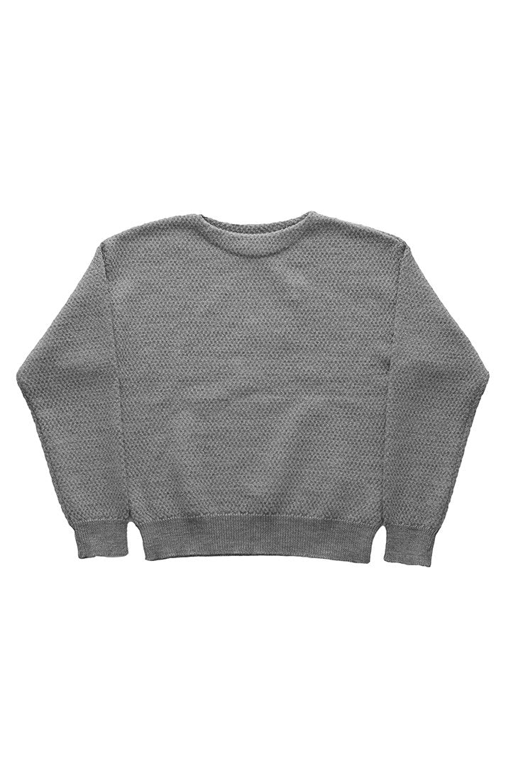 OLD JOE - RED CROSS BOAT NECK SWEATER - MIST