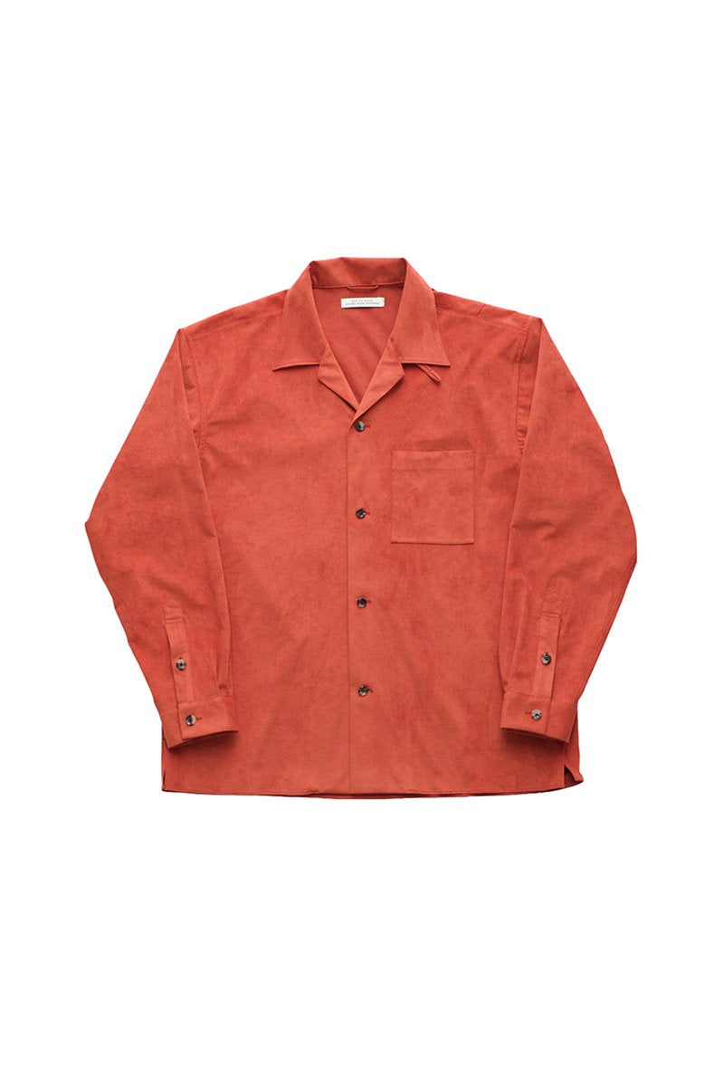 OLD JOE ★★★ - EXCLUSIVE OPENED COLLAR SHIRTS - TOMATO