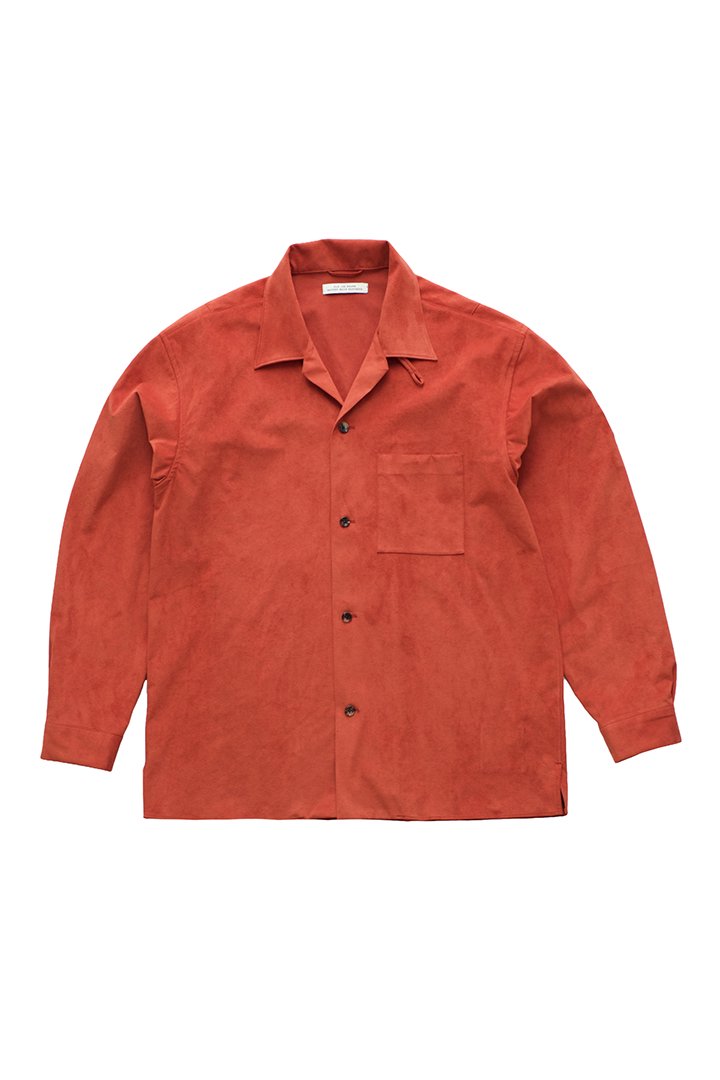 OLD JOE ★★★ - EXCLUSIVE OPENED COLLAR SHIRTS - TOMATO