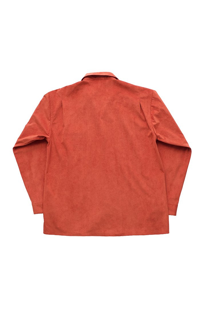 OLD JOE ★★★ - EXCLUSIVE OPENED COLLAR SHIRTS - TOMATO