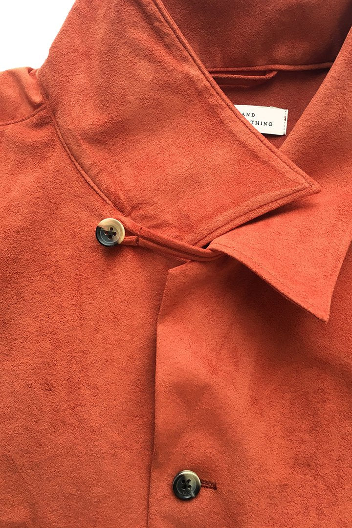 OLD JOE ★★★ - EXCLUSIVE OPENED COLLAR SHIRTS - TOMATO