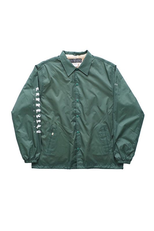 BILLBOARD - COACH JACKET "HAND SIGN LANGUAGE" - DARK GREEN