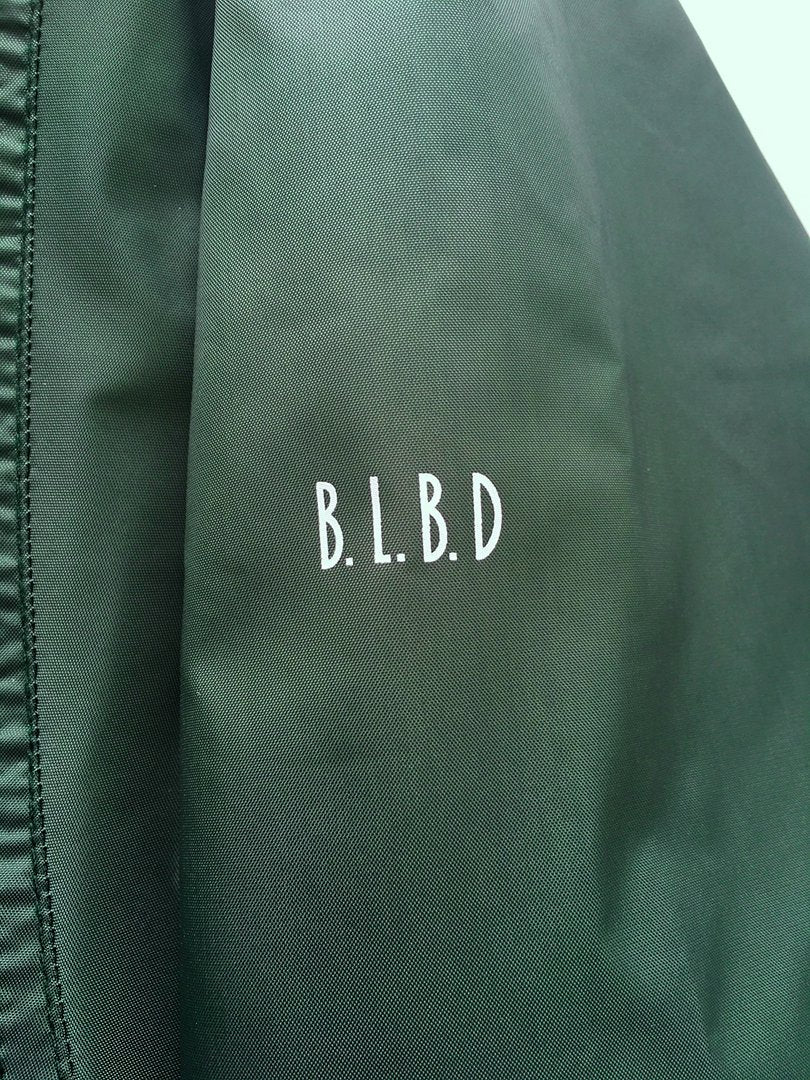 BILLBOARD - COACH JACKET "HAND SIGN LANGUAGE" - DARK GREEN