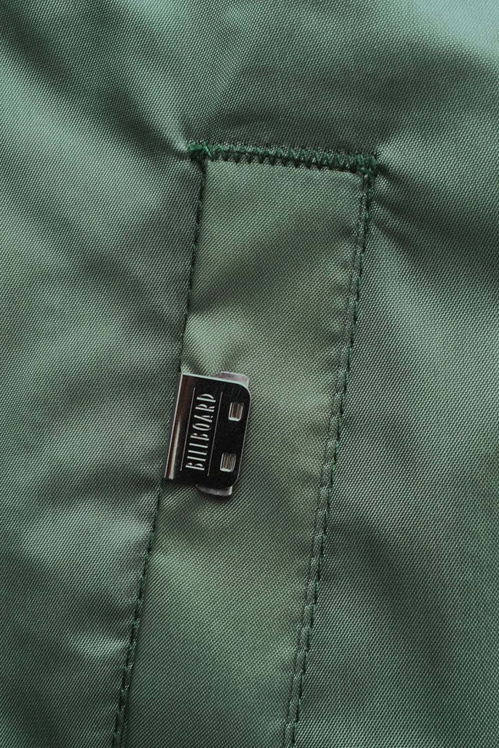 BILLBOARD - COACH JACKET "HAND SIGN LANGUAGE" - DARK GREEN